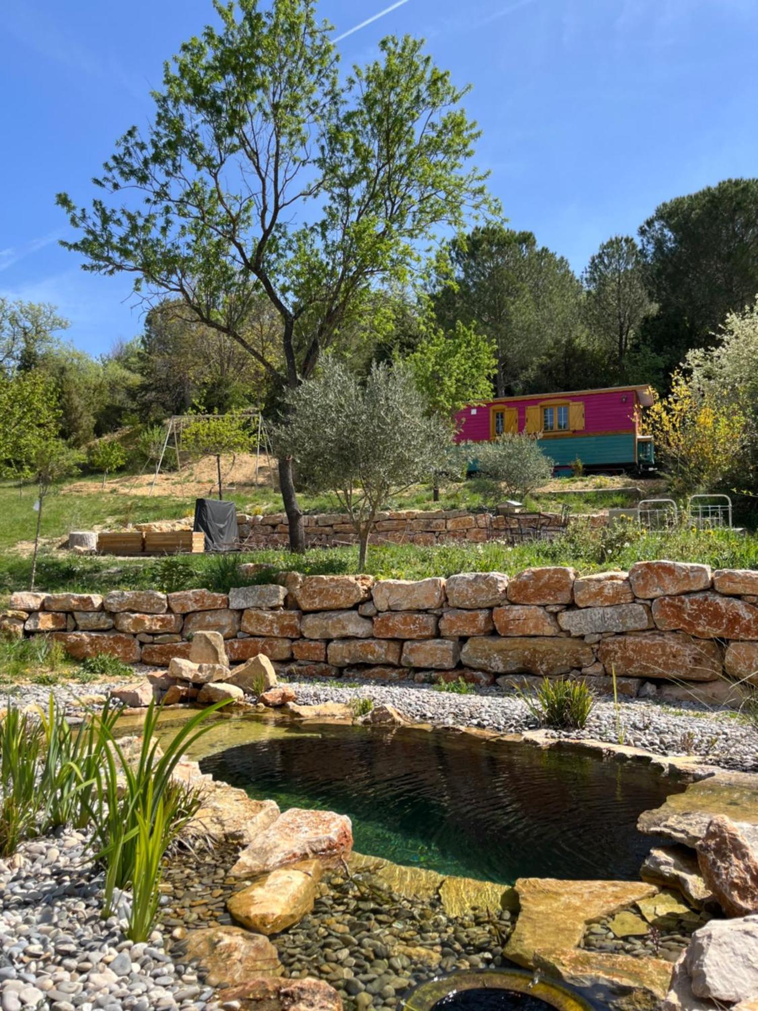 Roulotte Bohemian Lover In Provence, Valensole Luaran gambar